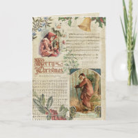 Vintage Father Christmas & Music Ephemera