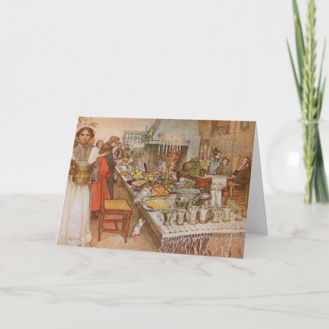 Tarjeta Festiva Vintage : Navidades - (Anverso)