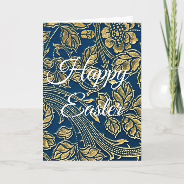 Tarjeta Festiva Vintage Rose Elegance (Anverso)