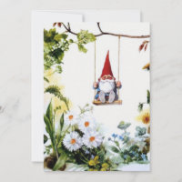Vintage Spring Gnome
