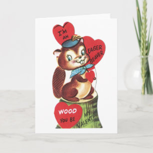 Tarjeta Festiva Vintage Valentcard 2