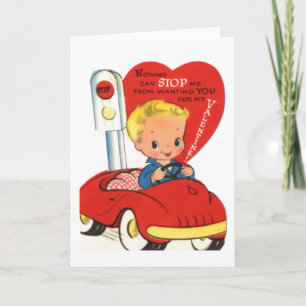 Tarjeta Festiva Vintage Valentine Card 14