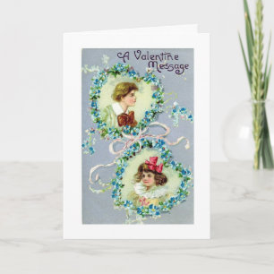 Tarjeta Festiva Vintage Valentine - Mi Querido Amigo,