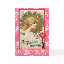 Vintage Valentine Red Schmucker lleva tu corazón