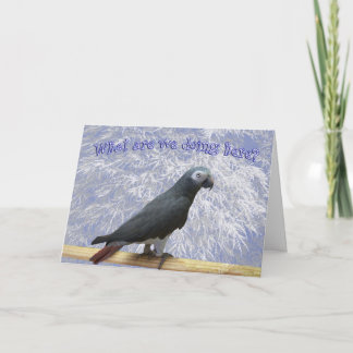 Tarjeta Festiva Volando hacia el sur