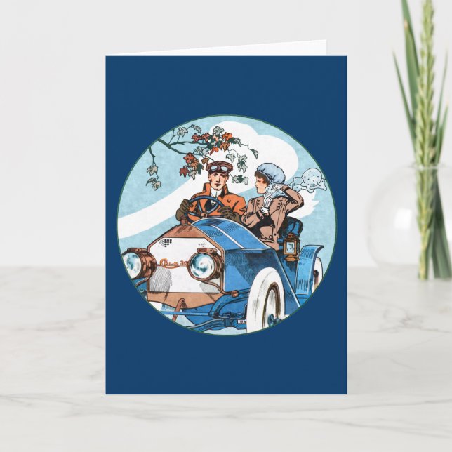 Tarjeta Festiva Volante Cole 30 de 1910 (Anverso)