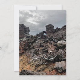 Tarjeta Festiva Volcán - Isla Oscura - Isla Hermosa - Jeju