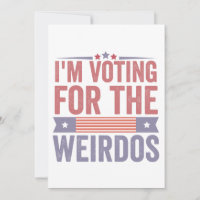 Votaré por las elecciones de raros 2024