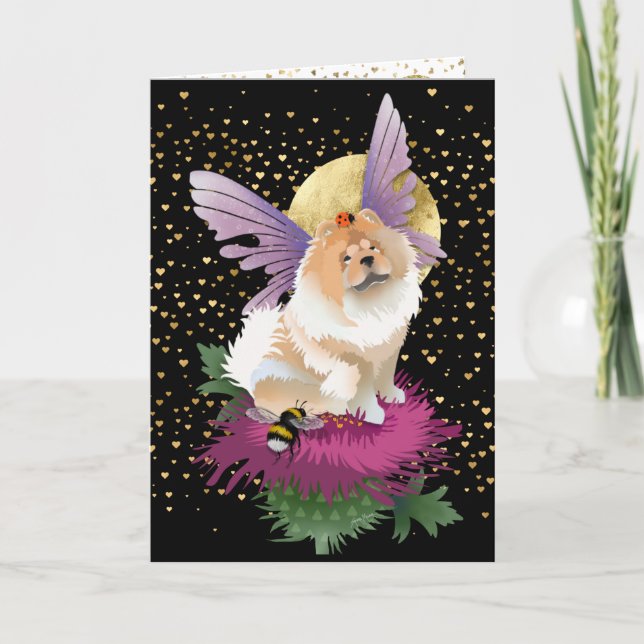 Tarjeta Festiva VUELVA A LA LUNA - Barajas de arte (Anverso)