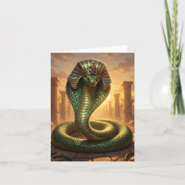 Tarjeta Festiva Wadjet – Ägyptische Schlangengöttin´6