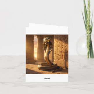 Tarjeta Festiva Wadjet – Egyptian Cobra Goddess´6