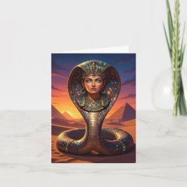 Tarjeta Festiva Wadjet – Egyptian Cobra Goddess´7