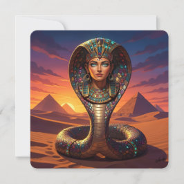 Tarjeta Festiva Wadjet – Egyptian Cobra Goddess´7