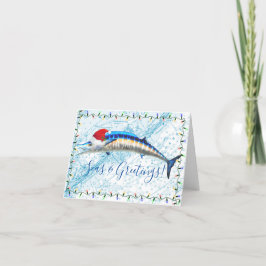 Tarjeta Festiva Wahoo Holiday Card