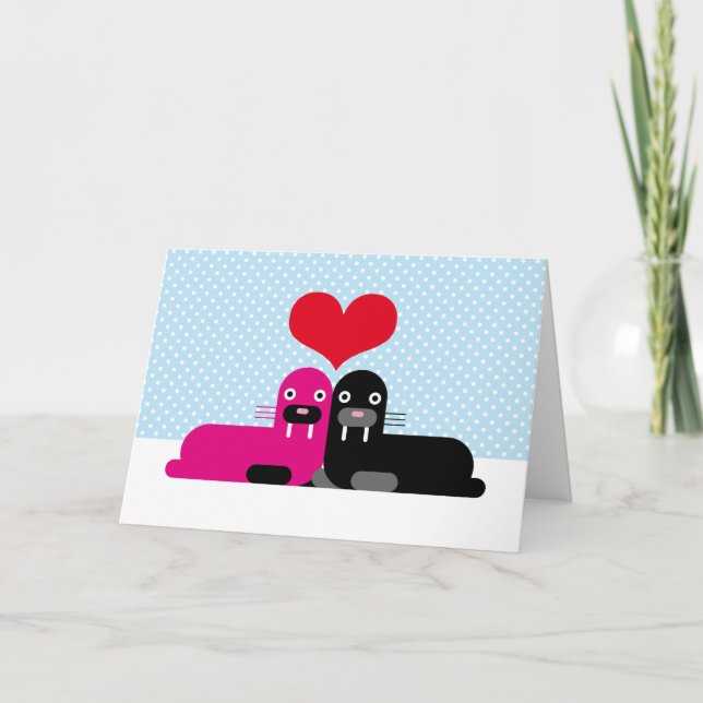 Tarjeta Festiva Wally (Anverso)