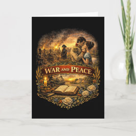 Tarjeta Festiva War and Peace