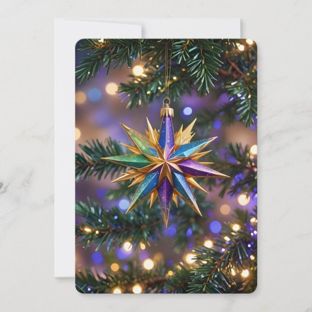 Tarjeta Festiva Warmth & Wonder | Cinematic 3D Greeting Card (Anverso)