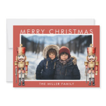 Watercolor Nutcracker Navidades Mínimos Modernos