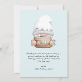 Tarjeta Festiva Watercolor Vintage Christmas Winme