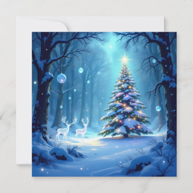 Tarjeta Festiva „Weihnachtliche Harmonie“ (Anverso)