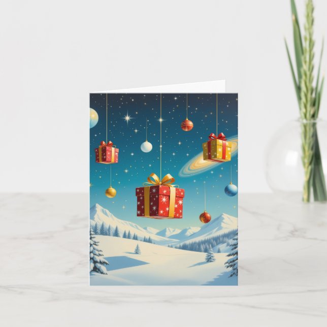 Tarjeta Festiva „Weihnachtliche Harmonie“ (Anverso)