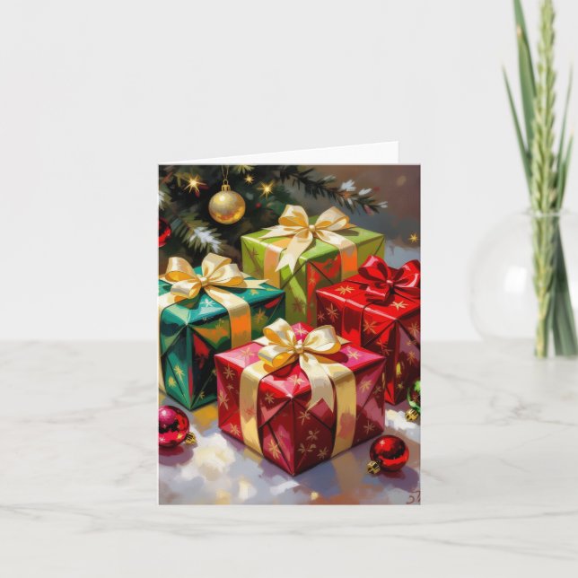 Tarjeta Festiva „Weihnachtliche Harmonie“ (Anverso)