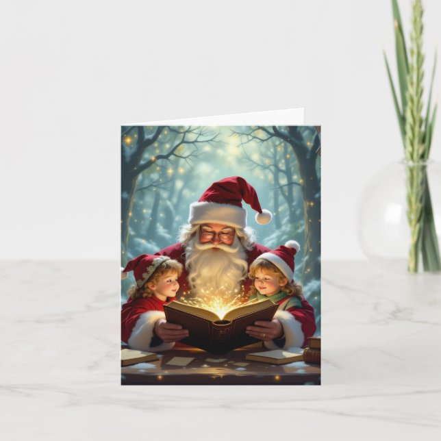 Tarjeta Festiva „Weihnachtliche Harmonie“ (Anverso)