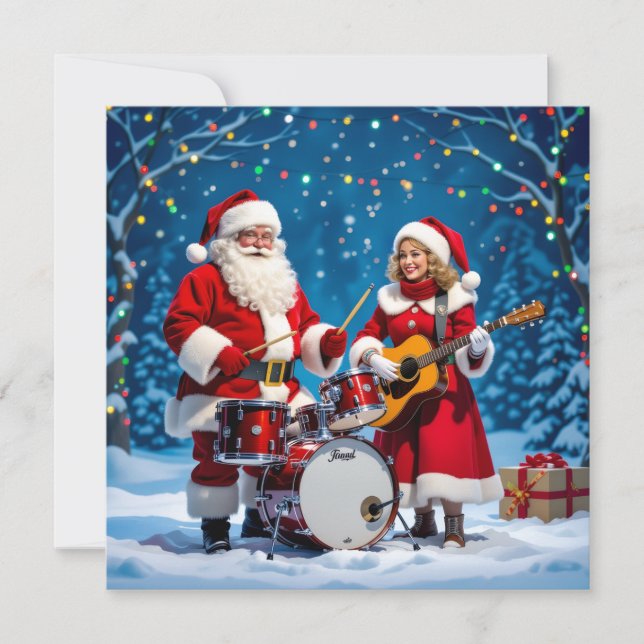 Tarjeta Festiva „Weihnachtliche Harmonie“ (Anverso)