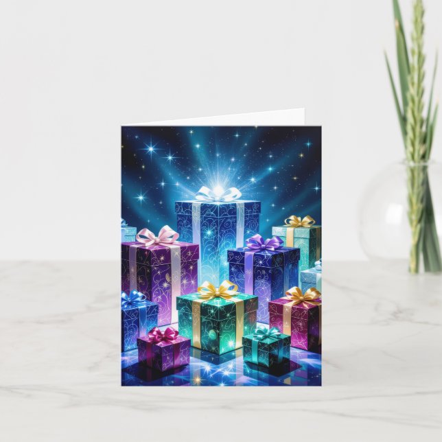 Tarjeta Festiva „Weihnachtliche Harmonie“ (Anverso)