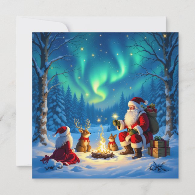 Tarjeta Festiva „Weihnachtliche Harmonie“ (Anverso)