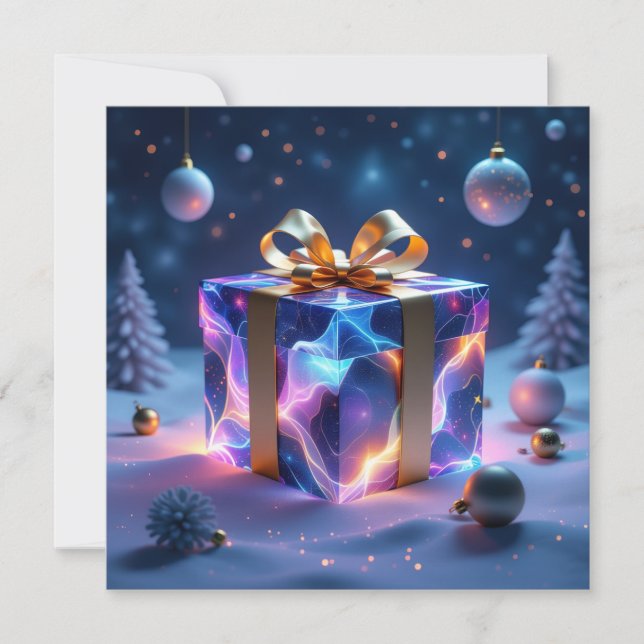 Tarjeta Festiva „Weihnachtliche Harmonie“ (Anverso)