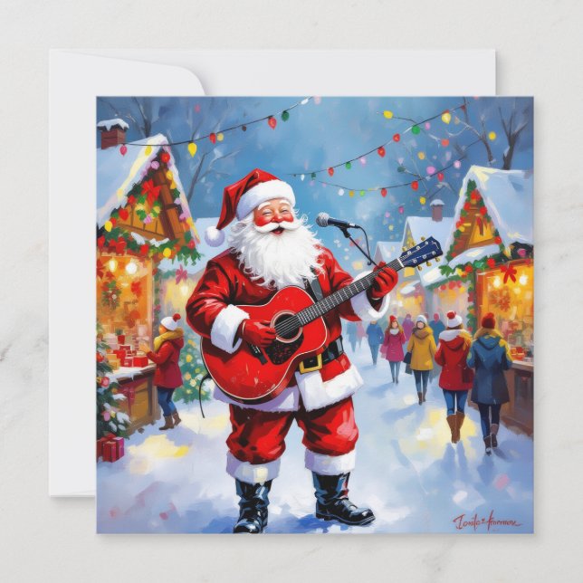 Tarjeta Festiva „Weihnachtliche Harmonie“ (Anverso)