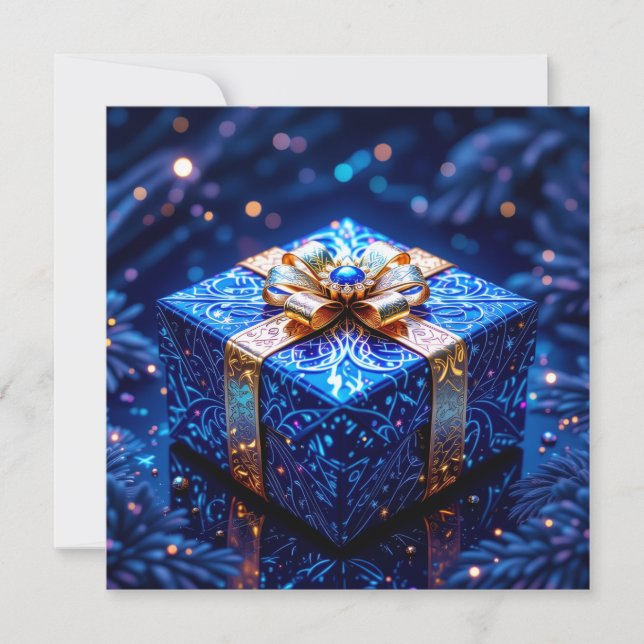 Tarjeta Festiva „Weihnachtliche Harmonie“ (Anverso)