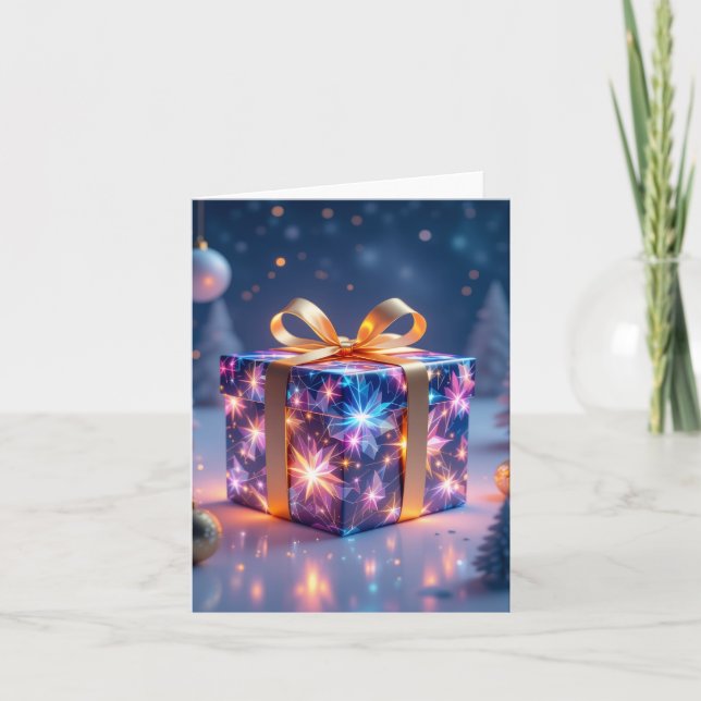 Tarjeta Festiva „Weihnachtliche Harmonie“ (Anverso)