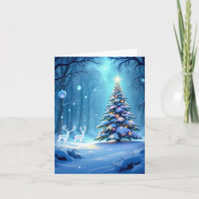 Tarjeta Festiva „Weihnachtliche Harmonie“ (Anverso)