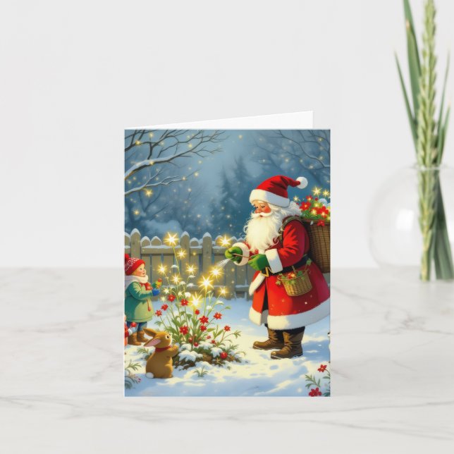 Tarjeta Festiva „Weihnachtliche Harmonie“ (Anverso)