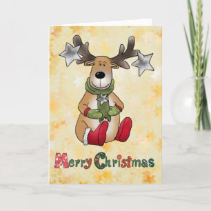 Tarjeta Festiva Weihnachtselch