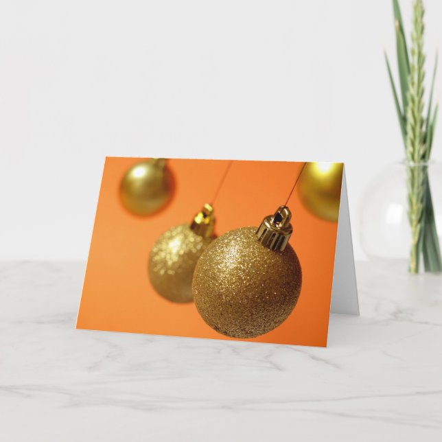 Tarjeta Festiva Weihnachtskarte (Anverso)