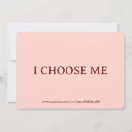 Tarjeta Festiva Wellness & Encouragement Custom Card For Her