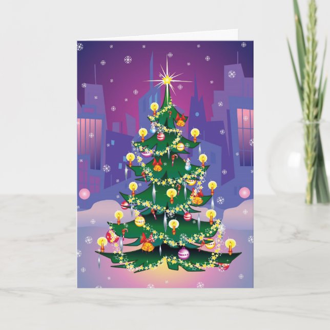 Tarjeta Festiva ¡Wesolych Swiat! (Anverso)