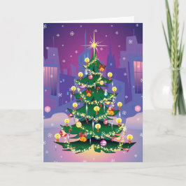 Tarjeta Festiva ¡Wesolych Swiat!