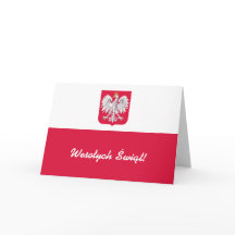 Wesołych Świąt Flaga Polski - Bandera polaca