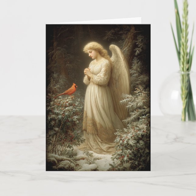 Tarjeta Festiva When Cardinals Appear (Anverso)