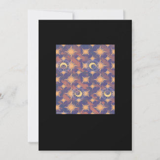 Tarjeta Festiva Whimsigoth Wallpaper Classic