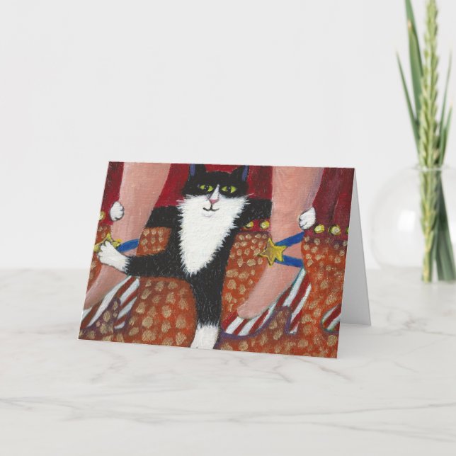 TARJETA FESTIVA WILDBOY Y LOS ROCKETTES (Anverso)