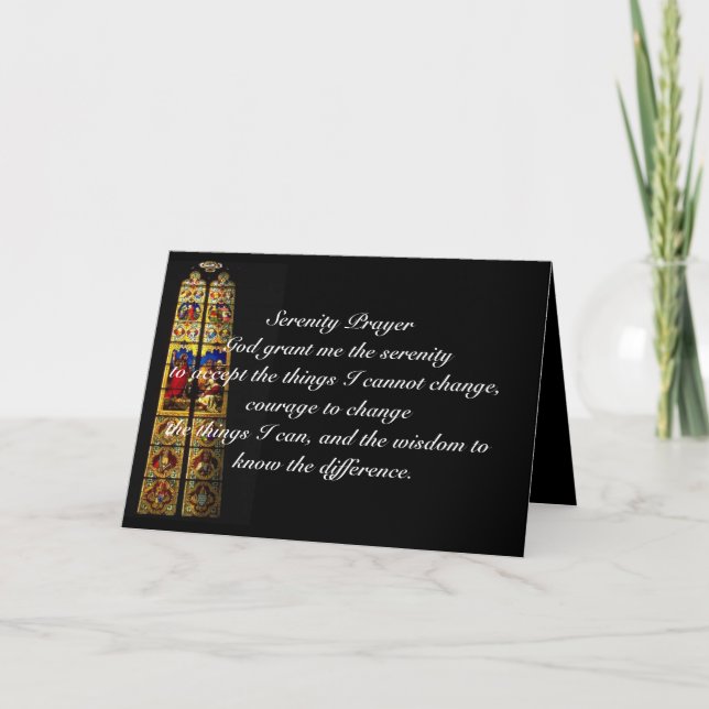 Tarjeta Festiva Windows 101 de la iglesia (Anverso)