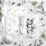 Tarjeta Festiva Winter Berry Merry Christmas Black & White Photo H<br><div class="desc">¿Buscas una hermosa y única tarjeta de vacaciones para mandarla a tus amigos y familia este año? No busque más y venga nuestra cálida tarjeta de vacaciones Berry Berry Christmas Black & White Photo Holiday Card! Esta carta, simple y elegante, presenta su foto favorita con tonos claros, con un filtro...</div>