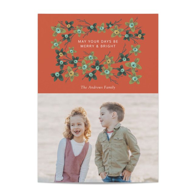 Tarjeta Festiva Winter Buds (Subido por el creador)
