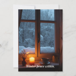 Tarjeta Festiva Winter Card