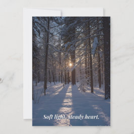 Tarjeta Festiva Winter Card